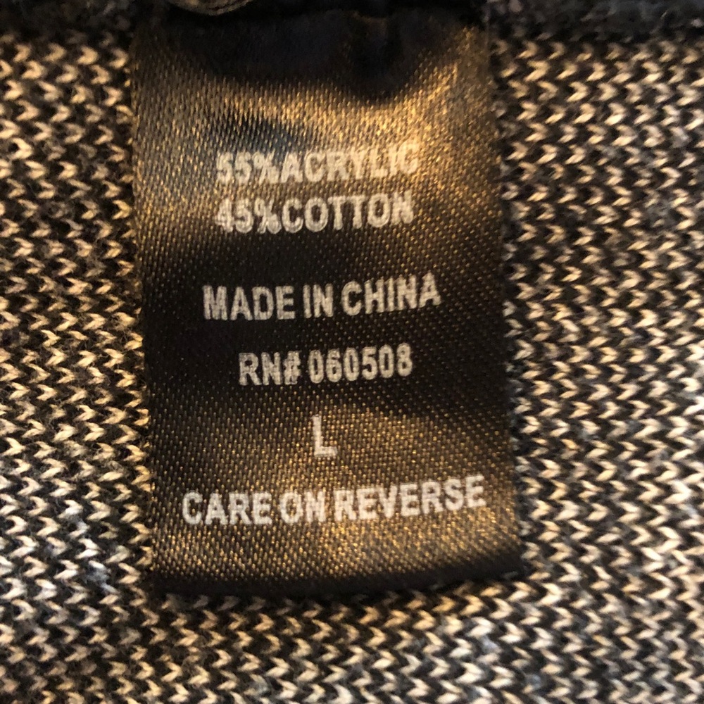 DISTURBIA I Want to Leave fringed cardigan RARE HTF - Picture 7 of 10